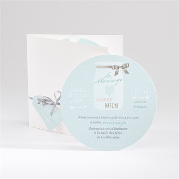 Faire-part mariage notre conte de fée