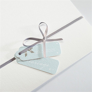 Faire-part mariage notre conte de fée - Détail de la pochette