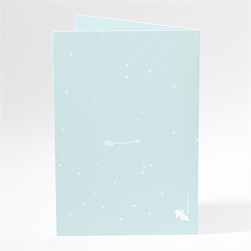 Menu mariage notre conte de fée - Dos du menu