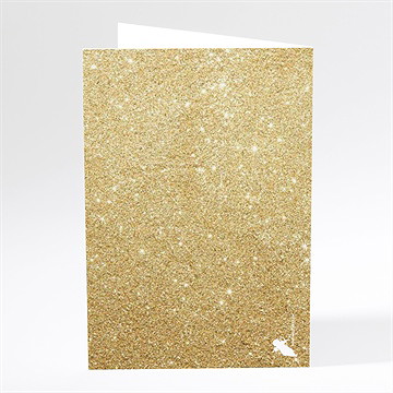 Menu mariage formes géométriques tendance - Dos du menu