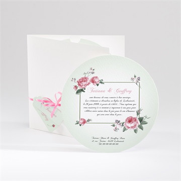 Faire-part mariage garden party