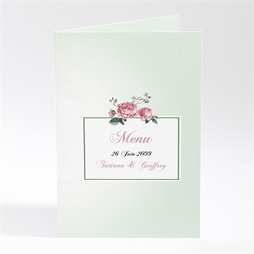 Menu mariage garden party