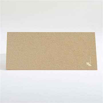 Marque-place mariage le cirque - Dos du marque-place