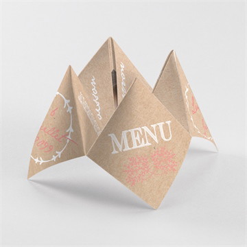 Menu mariage réf. N33018