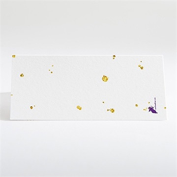 Marque-place mariage marque-place mariage - Dos du marque-place