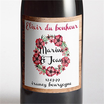 Etiquette de bouteille mariage etiquette de bouteille mariage