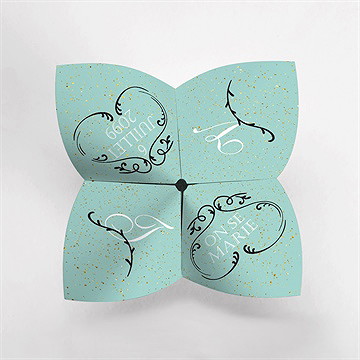 Menu mariage menu mariage - Vue du dessus