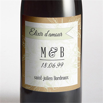 Etiquette de bouteille mariage etiquette de bouteille mariage