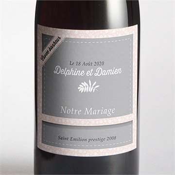 Etiquette de bouteille mariage etiquette de bouteille mariage