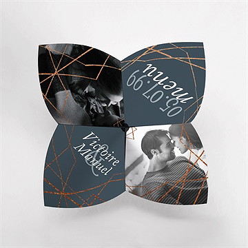 Menu mariage menu mariage - Vue du dessus