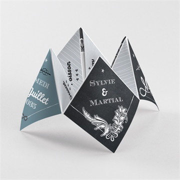 Menu mariage réf. N33025