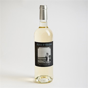 Etiquette de bouteille mariage etiquette de bouteille mariage - Mise en situation