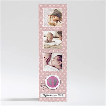 Faire-part naissance des photos pour une surprise - Faire-part non gratté