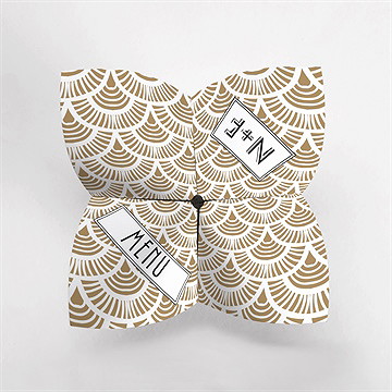 Menu mariage menu mariage - Vue du dessus