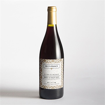 Etiquette de bouteille mariage etiquette de bouteille mariage - Mise en situation