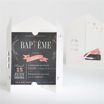 Faire-part de baptême fierté!