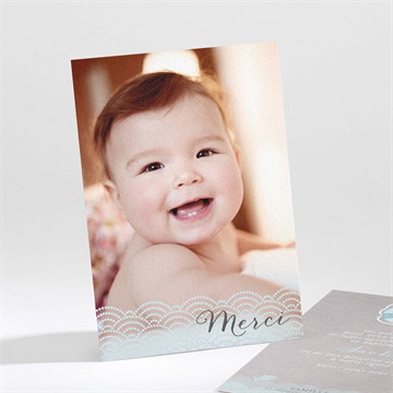 Remerciement baptême baptême scandinave