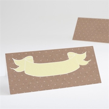 Marque-place baptême bapteme en famille