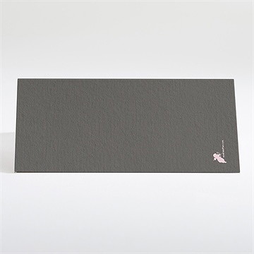 Marque-place baptême annonce surprise - Dos du marque-place