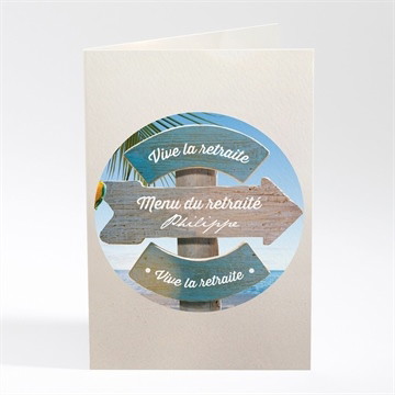 Menu départ à la retraite vacances méritées !