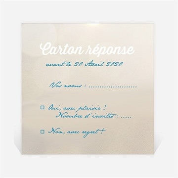 Carton réponse départ à la retraite vacances méritées !