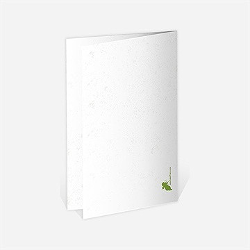 Menu départ à la retraite loisirs et jardinage - Dos du menu