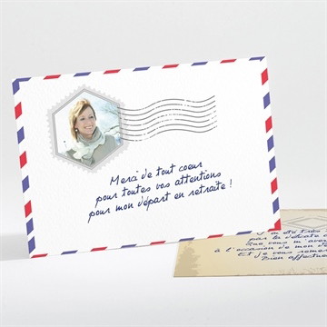 Remerciement départ à la retraite décollage imminent