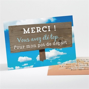 Remerciement départ à la retraite rêves de voyage