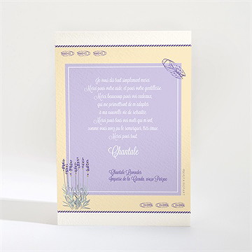 Remerciement départ à la retraite vive le sud ! - Dos de la carte