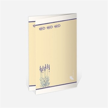 Menu départ à la retraite vive le sud ! - Dos du menu