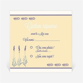 Carton réponse départ à la retraite vive le sud !