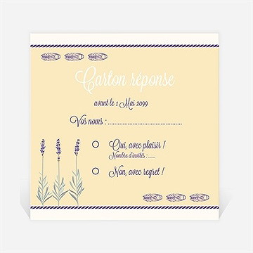 Carton réponse départ à la retraite vive le sud !