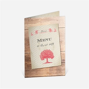 Menu départ à la retraite un beau chêne