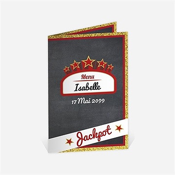 Menu départ à la retraite retraite jackpot