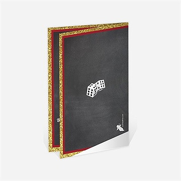 Menu départ à la retraite retraite jackpot - Dos du menu