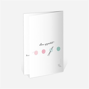 Menu départ à la retraite a vos pelotes! - Dos du menu