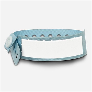 Faire-part naissance faire part rond avec bracelet - Bracelet de naissance