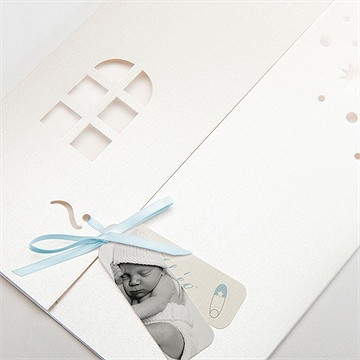 Faire-part naissance notre petit trésor - Détail du faire-part