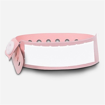 Faire-part naissance bouquet fille vintage - Bracelet de naissance