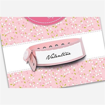 Faire-part naissance couleurs pastels et acidulées - Vue détaillée