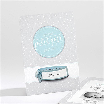 Faire-part naissance notre petit gars