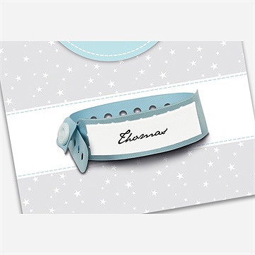 Faire-part naissance notre petit gars - Vue détaillée