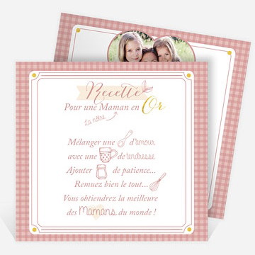 Carte fête des mères carte fête des mères