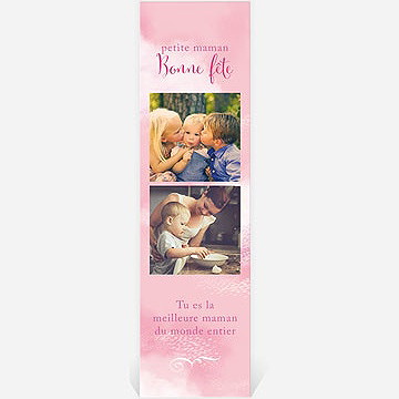 Carte fête des mères carte fête des mères - Dos de la carte