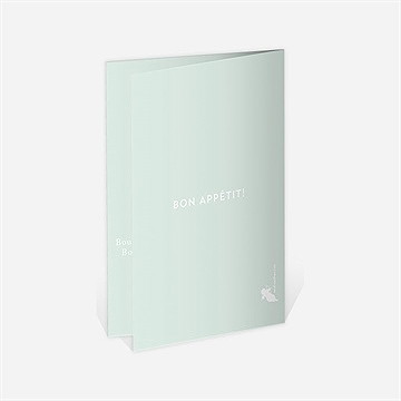 Menu départ à la retraite l'heure a sonné... - Dos du menu