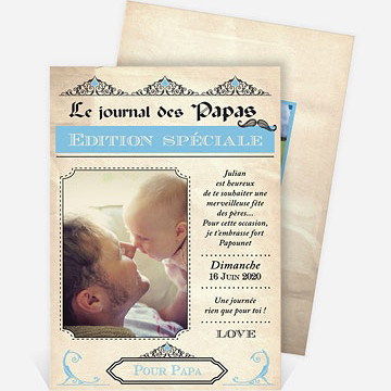 Carte fête des pères carte fête des pères