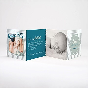 Carte fête des pères carte fête des pères - Intérieur de la carte