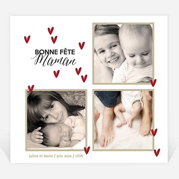 Carte fête des mères carte fête des mères