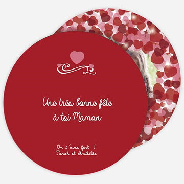 Carte fête des mères carte fête des mères