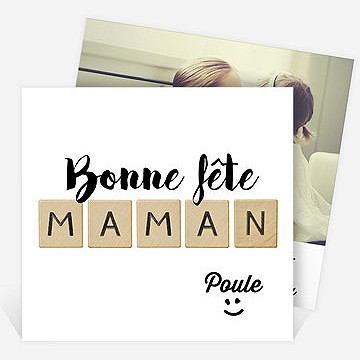 Carte fête des mères carte fête des mères